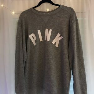 Grey PINK thermal long sleeve